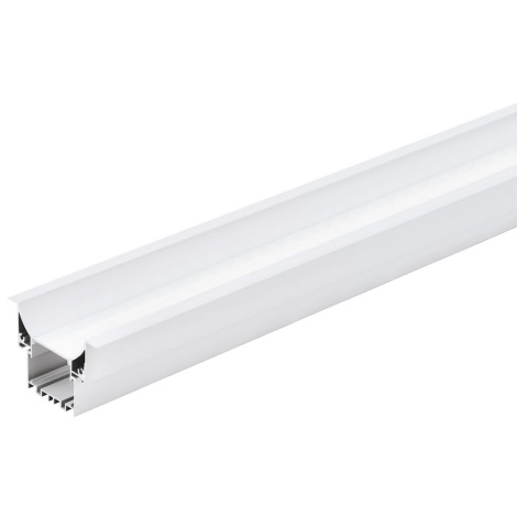 Eglo - Perfil embutido para tiras de LED 65x45x1000 mm