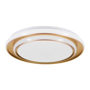 Eglo - Plafon LED/24W/230V Ø 40 cm dourado