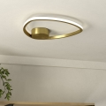 Eglo - Plafon LED/9,7W/230V 2700/4000/6500K Ø 37,5 cm dourado