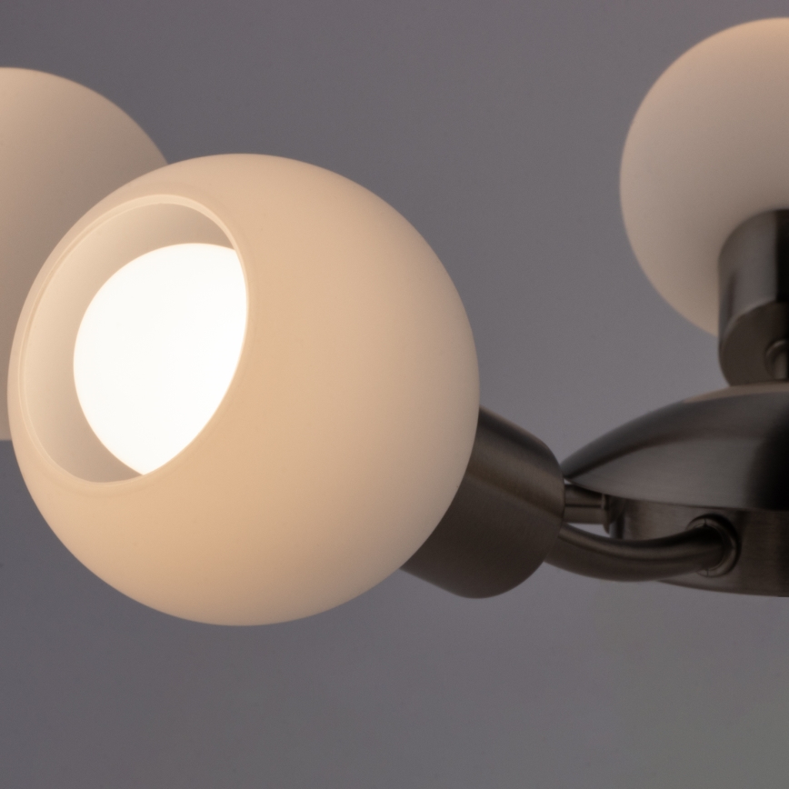 Eglo - Plafon LED MY CHOICE 5xE14/4W/230V cromo mate/branco