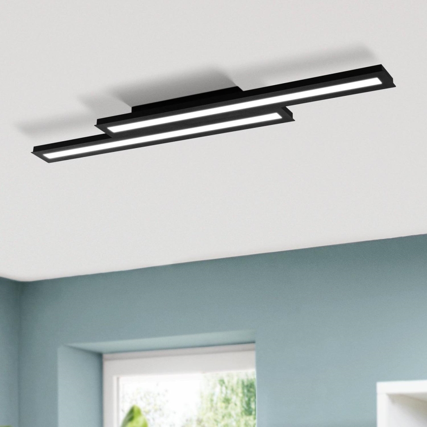 Eglo - Plafon LED RGB regulável SALITERAS-C 2xLED/10W/230V