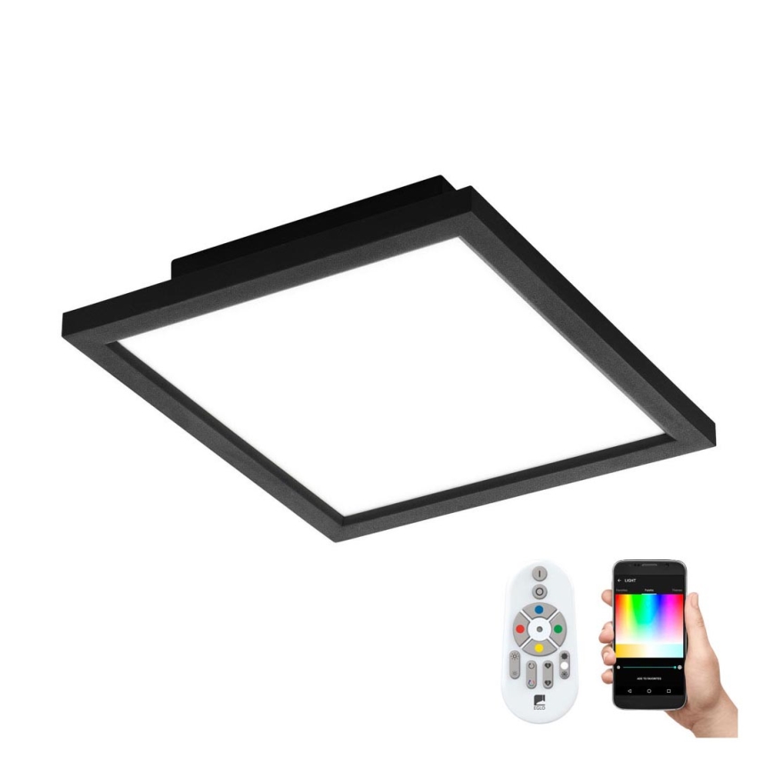 Eglo - Plafon LED RGB regulável SALOBRENA-C LED/16W/230V + comando à distância
