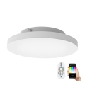 Eglo - Plafon LED RGB regulável TURCONA-C LED/15W/230V + comando à distância