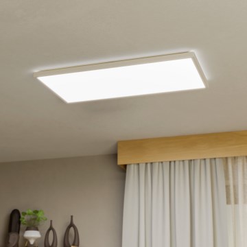 Eglo - Plafonier LED para casa de banho LED/17,2W/230V 2700/4000/6500K 30x57 cm IP44 branco