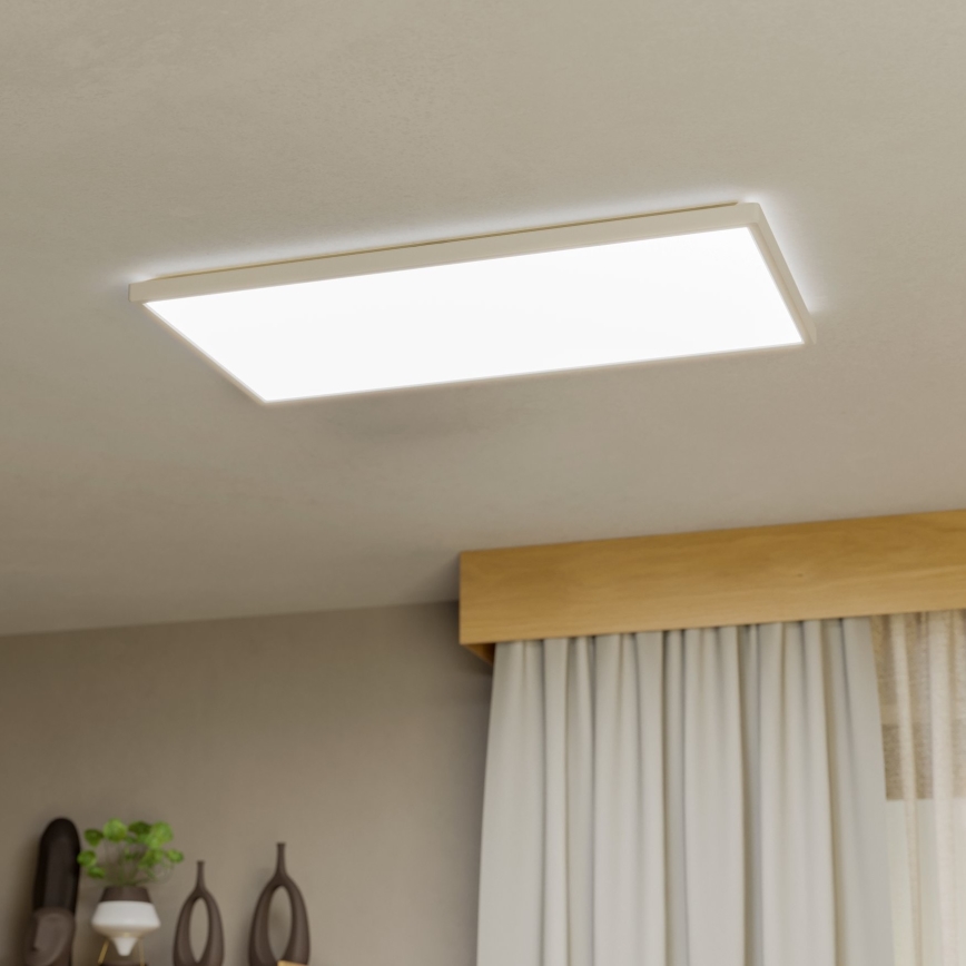 Eglo - Plafonier LED para casa de banho LED/17,2W/230V 2700/4000/6500K 30x57 cm IP44 branco