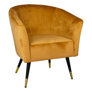 Eglo - Poltrona 78x70 cm amarela