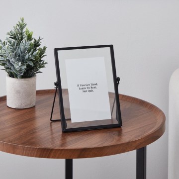 Eglo - Porta-retratos 10x15 cm preto