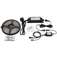 Eglo - RGB Tira LED com regulação LED/20W/230V IP44 + controlo remoto