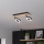 Eglo - Spot LED 2xLED/4,2W/230V preto/castanho