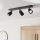 Eglo - Spot orientável 3xGU10/10W/230V preto