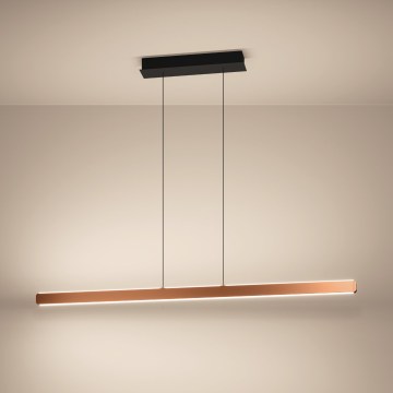 Eglo Stars of Light - Lustre LED regulável suspenso por cabo LED/30W/230V 2200-6500K dourado + controlo remoto