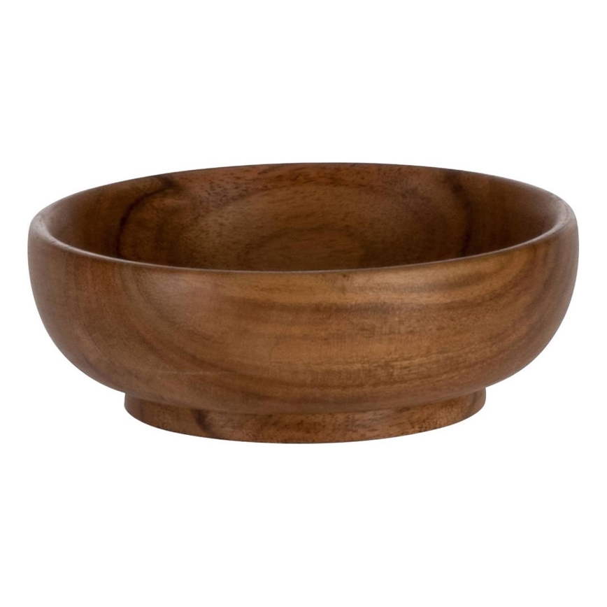 Eglo - Taça de madeira diâmetro 10 cm castanho