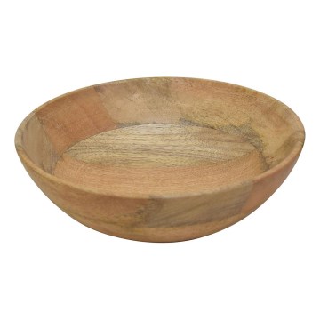 Eglo - Taça de madeira diâmetro 24,5 cm castanho