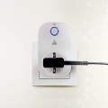 Eglo - Tomada inteligente Connect ficha PLUS 2300W SCHUKO Bluetooth