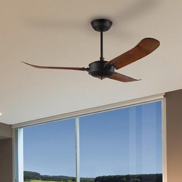 Eglo - Ventilador de teto + controle remoto