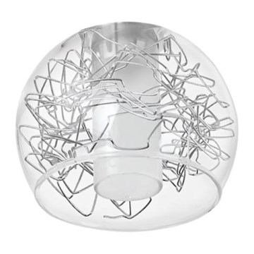 Eglo - Vidro de substituição para candeeiro de parede e teto BASENTO diâmetro 9 cm