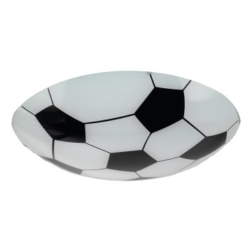 Eglo - Vidro de substituição para candeeiro de teto TABARA E27 diâmetro 25 cm bola de futebol