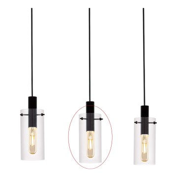 Eglo - Vidro de substituição para candeeiro MONTEFINO diâmetro 11 cm