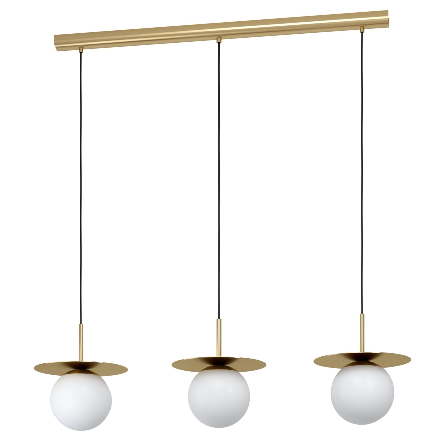 Eglo - Vidro de substituição para candeeiro suspenso ARENALES, Ø 18 cm, branco
