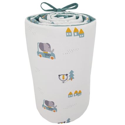 EKO - Barreira de segurança para berço CARS 360 cm