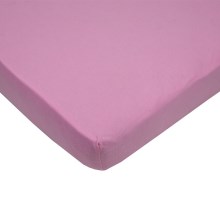 EKO - Lençol impermeável com faixa elástica JERSEY 120x60 cm rosa