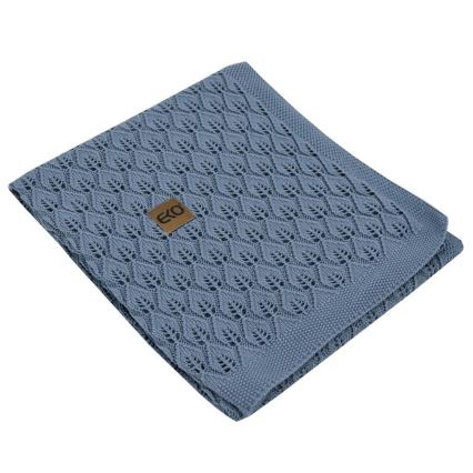 EKO - Manta de bambu ROSE 80x100 cm azul