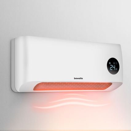 Elemento de aquecimento 1000W/2000W/230V + controlo remoto