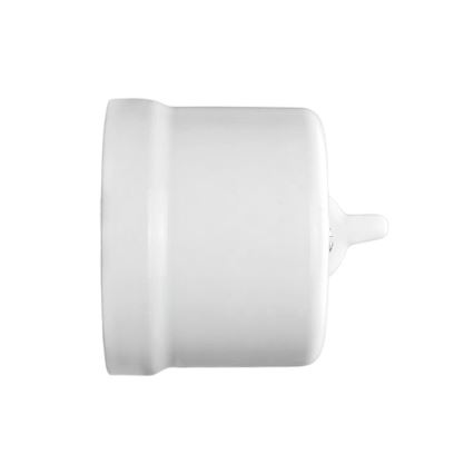 Elhard - Interruptor retro para escadas em cerâmica com alavanca n.º 6, branco