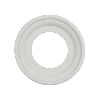 Elhard - Tomada retro em cerâmica para uso doméstico com moldura SCHUKO 230V branca
