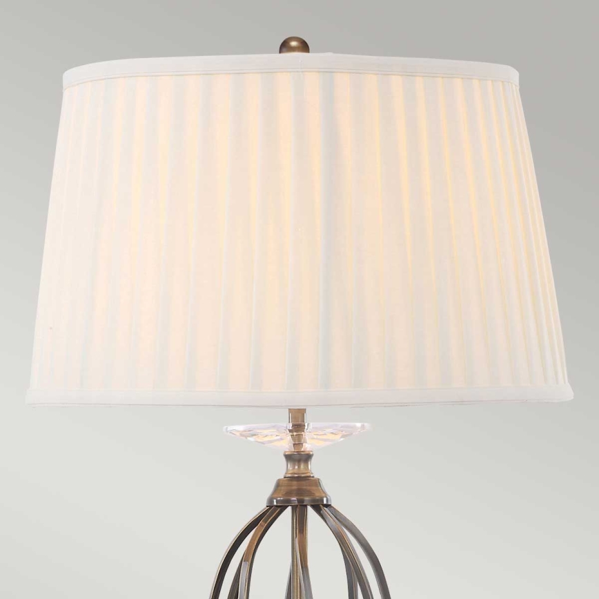 Elstead - Candeeiro de mesa AEGEAN 1xE27/60W/230V bronze