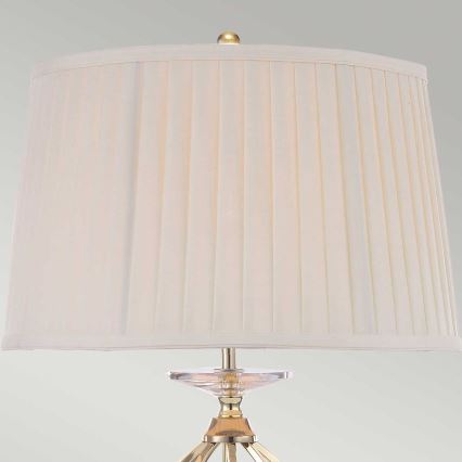 Elstead - Candeeiro de mesa AEGEAN 1xE27/60W/230V dourado
