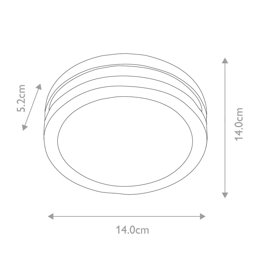 Elstead - Iluminação de parede exterior LED ANO 1xGX53/9W/230V IP54