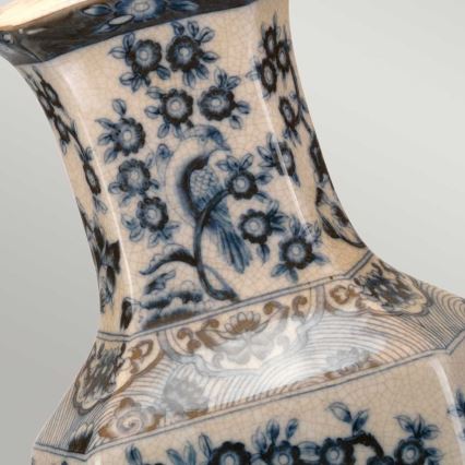 Elstead - Candeeiro de mesa AZUL HEX 1xE27/60W/230V