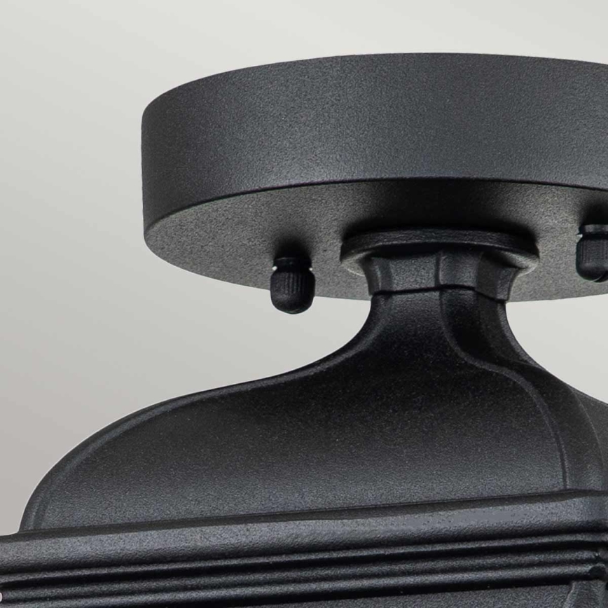 Elstead - Candeeiro de teto exterior BAYVIEW 1xE27/60W/230V IP44 preto