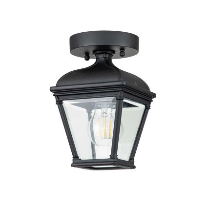 Elstead - Candeeiro de teto exterior BAYVIEW 1xE27/60W/230V IP44 preto