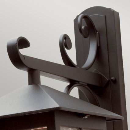 Elstead BL19-BLACK - Iluminação de parede exterior WINCHESTER 1xE27/100W/230V IP43