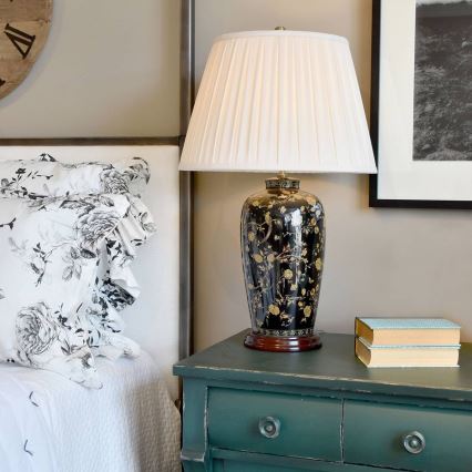 Elstead - Candeeiro de mesa BLACK BIRDS 1xE27/60W/230V