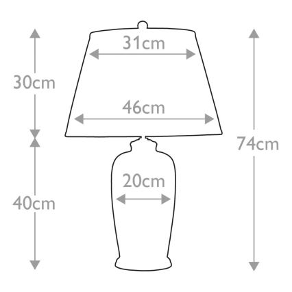Elstead - Candeeiro de mesa BLACK BIRDS 1xE27/60W/230V