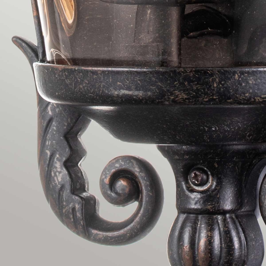 Elstead - Aplique de parede exterior BALTIMORE 1xE27/60W/230V IP44 bronze