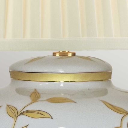 Elstead - Candeeiro de mesa LEAVES 1xE27/60W/230V