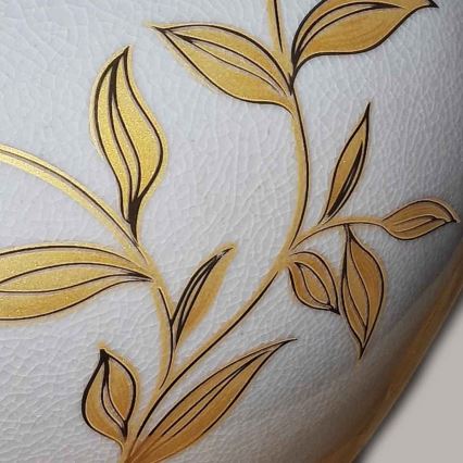 Elstead - Candeeiro de mesa LEAVES 1xE27/60W/230V