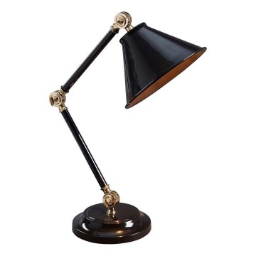 Elstead - Candeeiro de mesa PROVENCE ELEMENT 1xE27/60W/230V preto