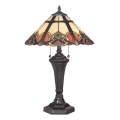 Elstead - Candeeiro de mesa Tiffany BELLE 2xE27/75W/230V