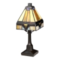 Elstead - Candeeiro de mesa Tiffany HOLMES 1xE14/25W/230V