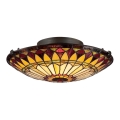 Elstead - Candeeiro de teto Tiffany WEST 2xE27/75W/230V
