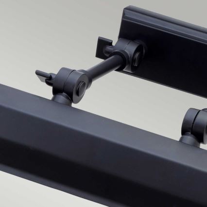 Elstead - Luminária para quadros CHAWTON 4xE14/40W/230V preta