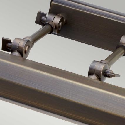 Elstead - Aplique para quadros CHAWTON 4xE14/40W/230V bronze