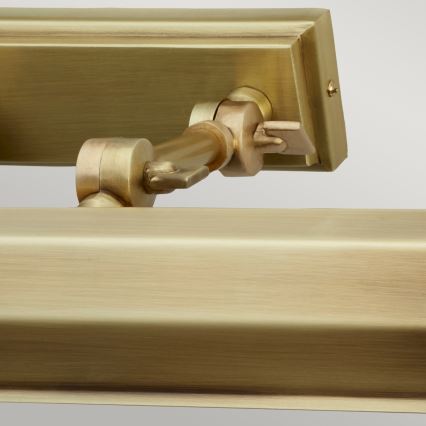 Elstead CHAWTON-PLM-AB - Iluminação de quadro CHAWTON 2xE14/40W/230V latão