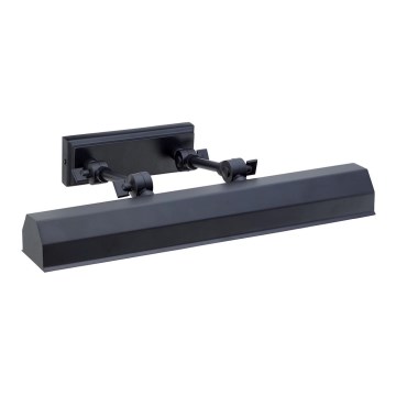 Elstead CHAWTON-PLM-BLK - Iluminação de quadro CHAWTON 2xE14/40W/230V preta