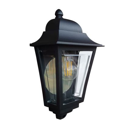 Elstead - Aplique de parede exterior DECO LANE 1xE27/60W/230V IP44 preto